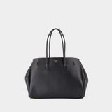 Bel Air Carry All M Shoulder Bag - Balenciaga - Leather - Black