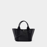 Navy Revamp Small Shopper Bag - Balenciaga - Leather - Black