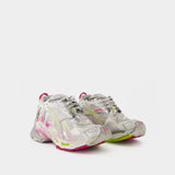 Runner Gradient Sneakers - Balenciaga - Synthetic - White
