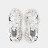 Track Sneakers - Balenciaga - Nylon - White