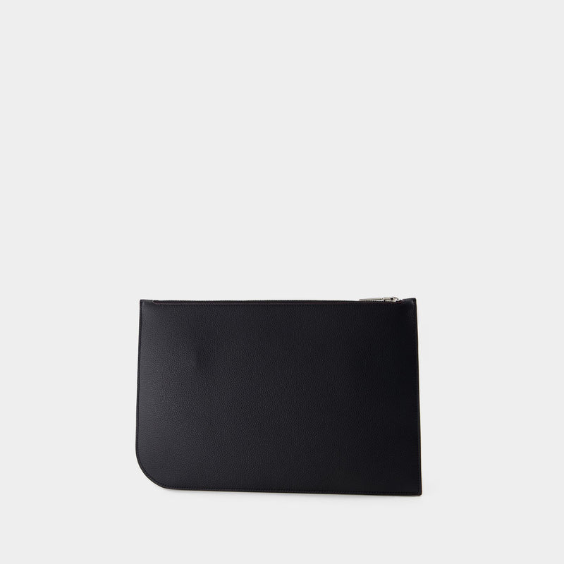 L Sling Crossbody - Alexander McQueen - Leather - Black