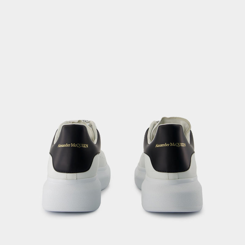 Oversize Sneakers - Alexander McQueen - Leather - White