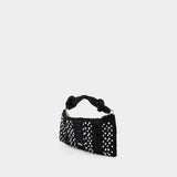 Hera Nano Shoulder Bag - Cult Gaia - Raffia - Black