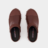 Traktori Sneakers - Camper - Leather - Burgundy