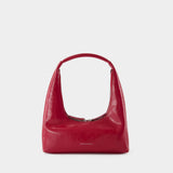 Hobo Shoulder Bag - Margesherwood - Leather - Red