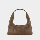 Large Shoulder Bag - Margesherwood - Leather - Brown