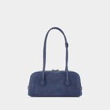 Soft Baguette Shoulder Bag - Margesherwood - Leather - Blue