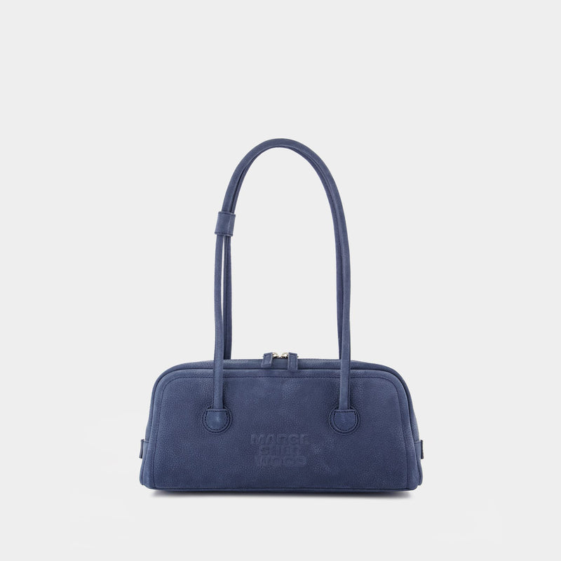 Soft Baguette Shoulder Bag - Margesherwood - Leather - Blue