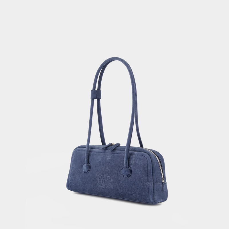 Soft Baguette Shoulder Bag - Margesherwood - Leather - Blue