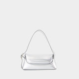 Folder Brot Shoulder Bag - Osoi - Leather - Silver