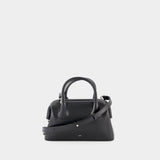 Boat Mini Purse - Osoi - Leather - Black