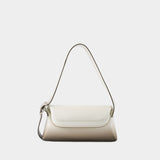 Folder Brot Shoulder Bag - Osoi - Leather - White