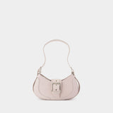 Hobo Brocle Shoulder Bag - Osoi - Leather - Pink