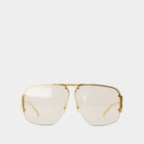 Bv1065s Sunglasses - Bottega Veneta - Metal - Gold