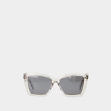 Sl 657/f Sunglasses - Saint Laurent - Acetate - Beige