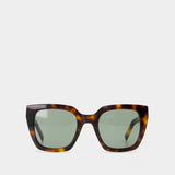 Sl M143 Sunglasses - Saint Laurent - Acetate - Brown