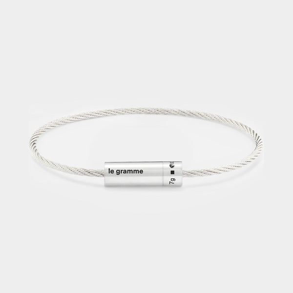 7G Bracelet - Le Gramme - Silver