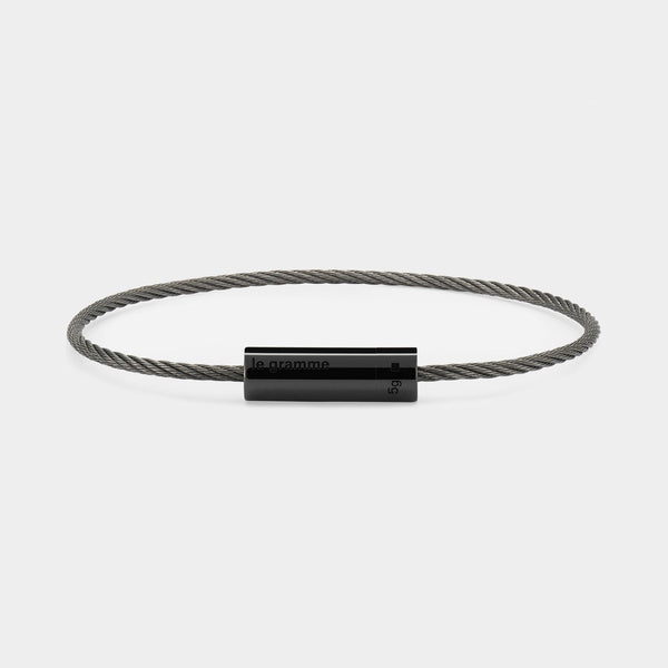 5G Bracelet - Le Gramme - Black - Ceramic