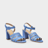 Palma Sandals - Maryam Nassir Zadeh - Stonewash - Leather