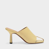 Jumel Sandals in Beige Leather