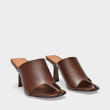 Jumel Sandals in Chocolate Leather