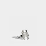 My Way Mini Semi-Pavé Ring in Diamonds/Silver