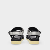 Depa-V2 Sandals in Grey Nylon