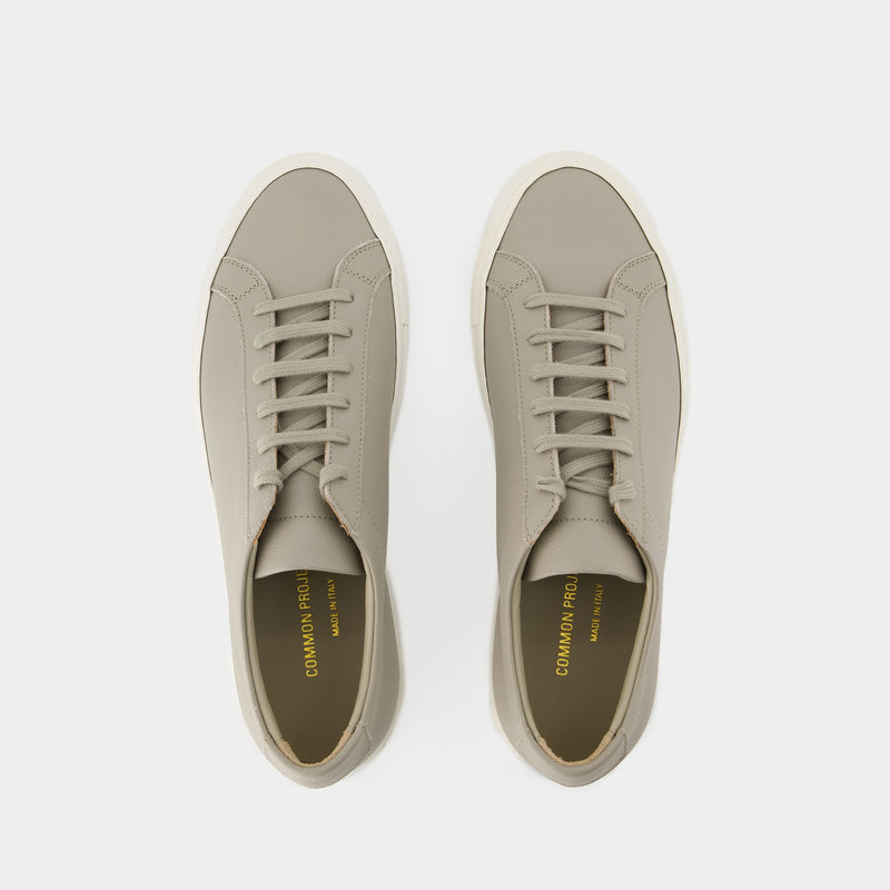 Original Achilles Contrast Sneakers - Common Projects - Leather - Grey