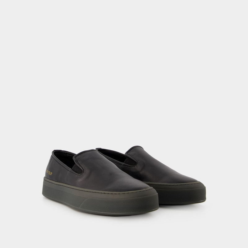 Common projects leather slip on deals