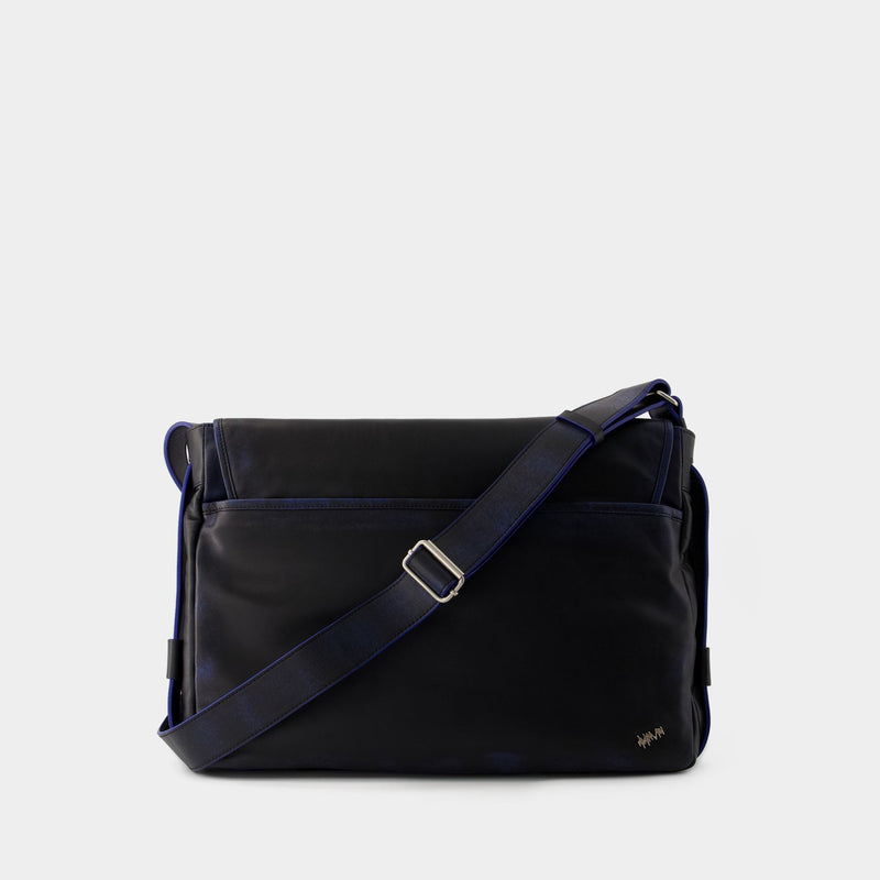 Messenger Bag - Ader Error - Leather - Black