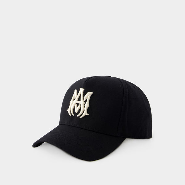 Ma Logo Cap - Amiri - Cotton - Black