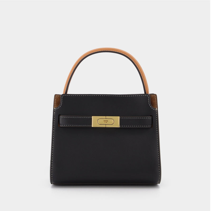 Lee Radziwill Petite Bag Tory Burch Black Leather