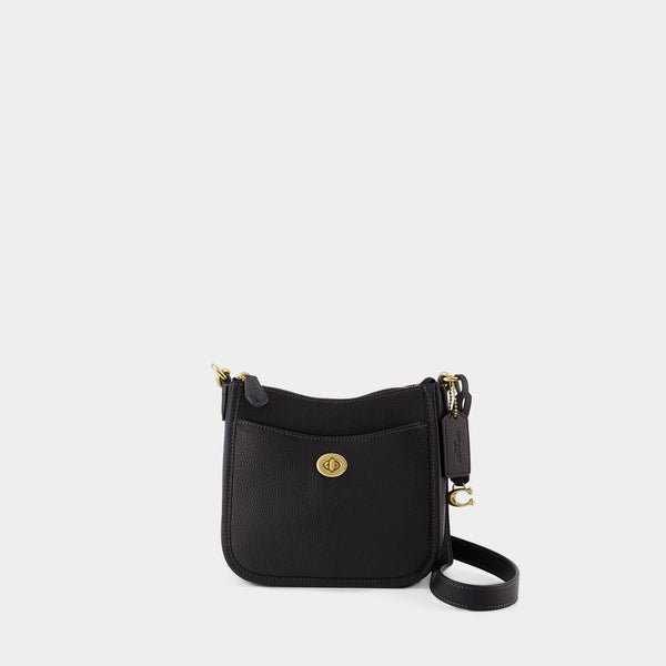 Chaise 19 Crossbody Bag - Coach - Leather - Black