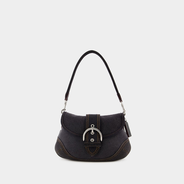 Coach Leah Handbag Sateen Black B1068-F14949 | Handbag, Bag straps, Black  handbags