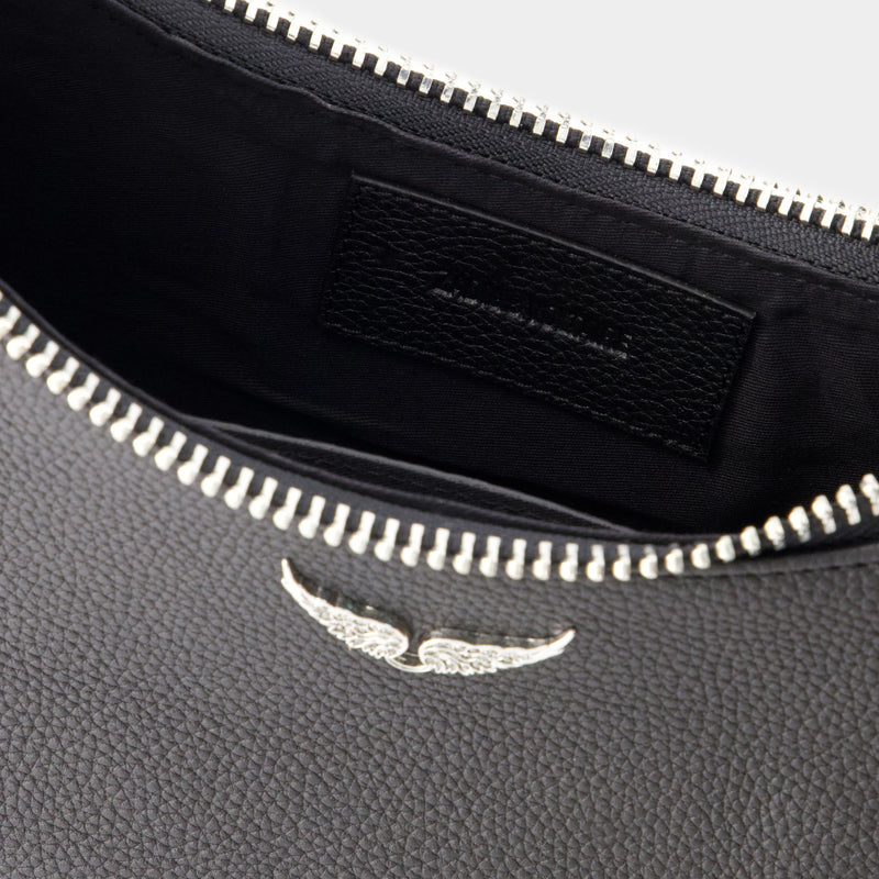 Zadig & Voltaire Moonrock Grained Leather - Shoulder bags 