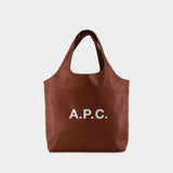 Ninon Small Tote bag - A.P.C - Synthetic - Brown