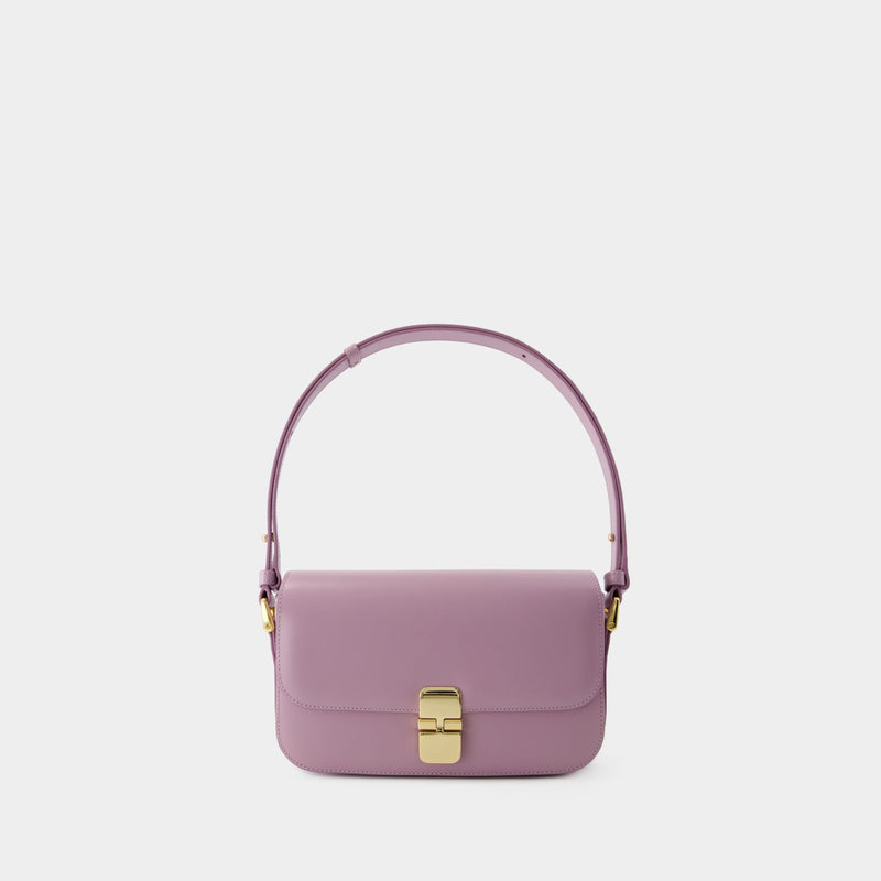 Grace Small Bag - A.P.C. - Leather - Pink Beige