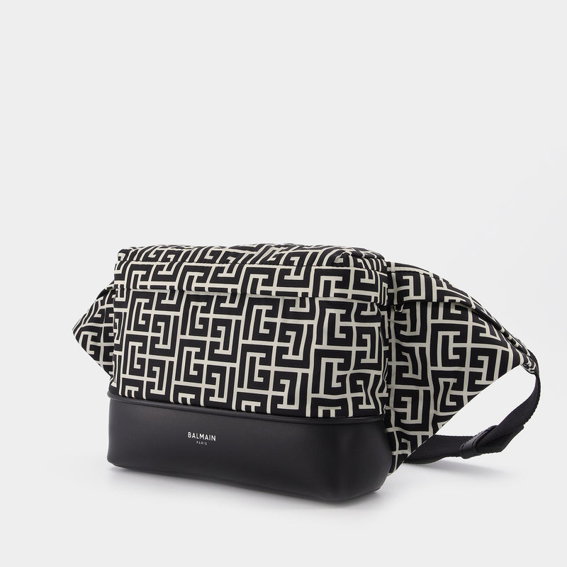 Monogram City Bumbag in Black Nylon