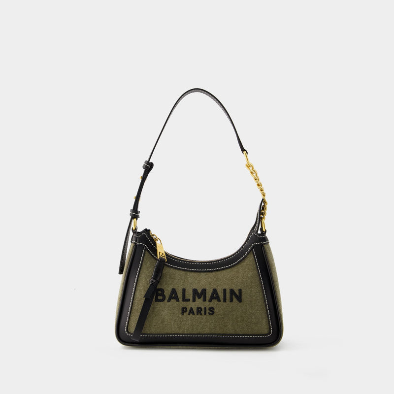 Balmain Canvas B-Army Clutch Bag