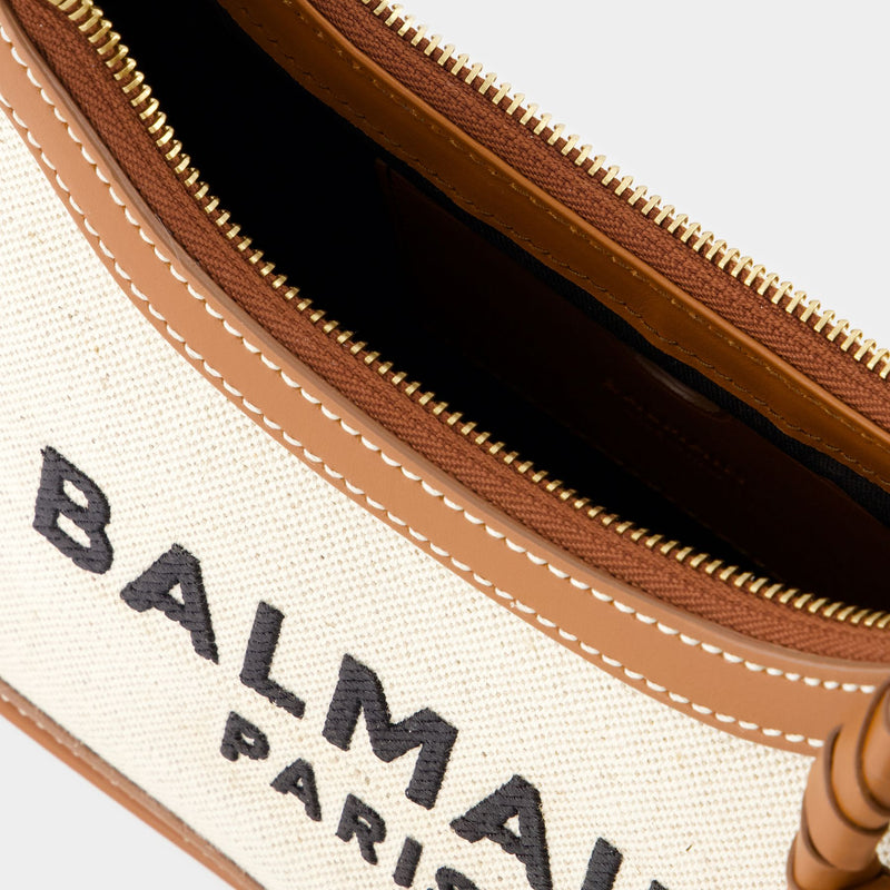 B-Army Bag - Balmain - Canvas - Beige