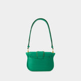 Blaze Shoulder Bag - Balmain - Leather - Green