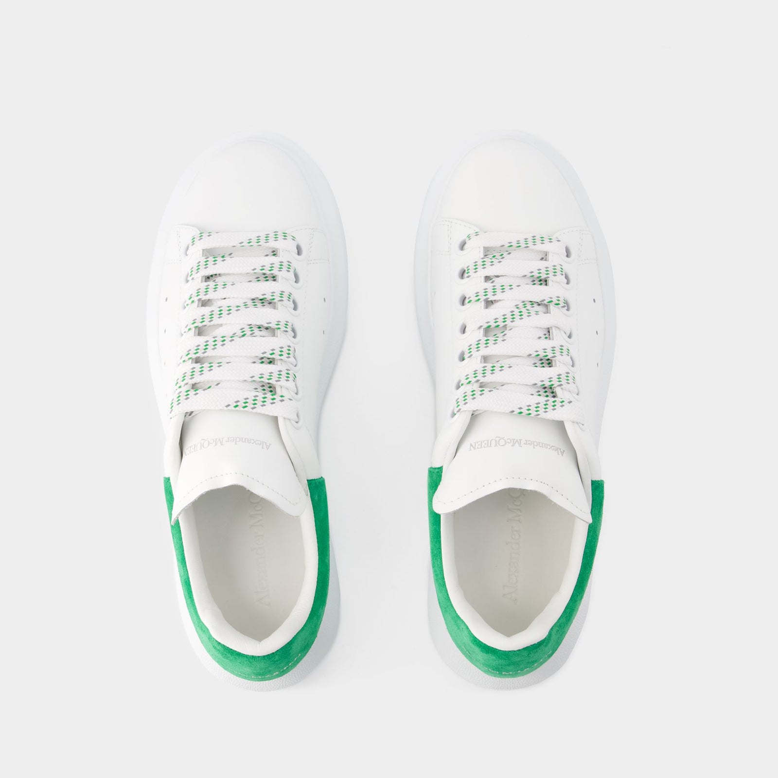 Alexander mcqueen green sneakers deals