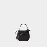 Nano Paris Crossbody - AMI Paris - Leather - Black