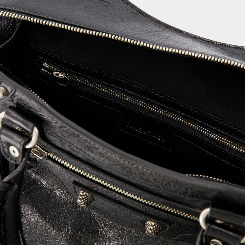 City leather crossbody bag Balenciaga Black in Leather - 34986779