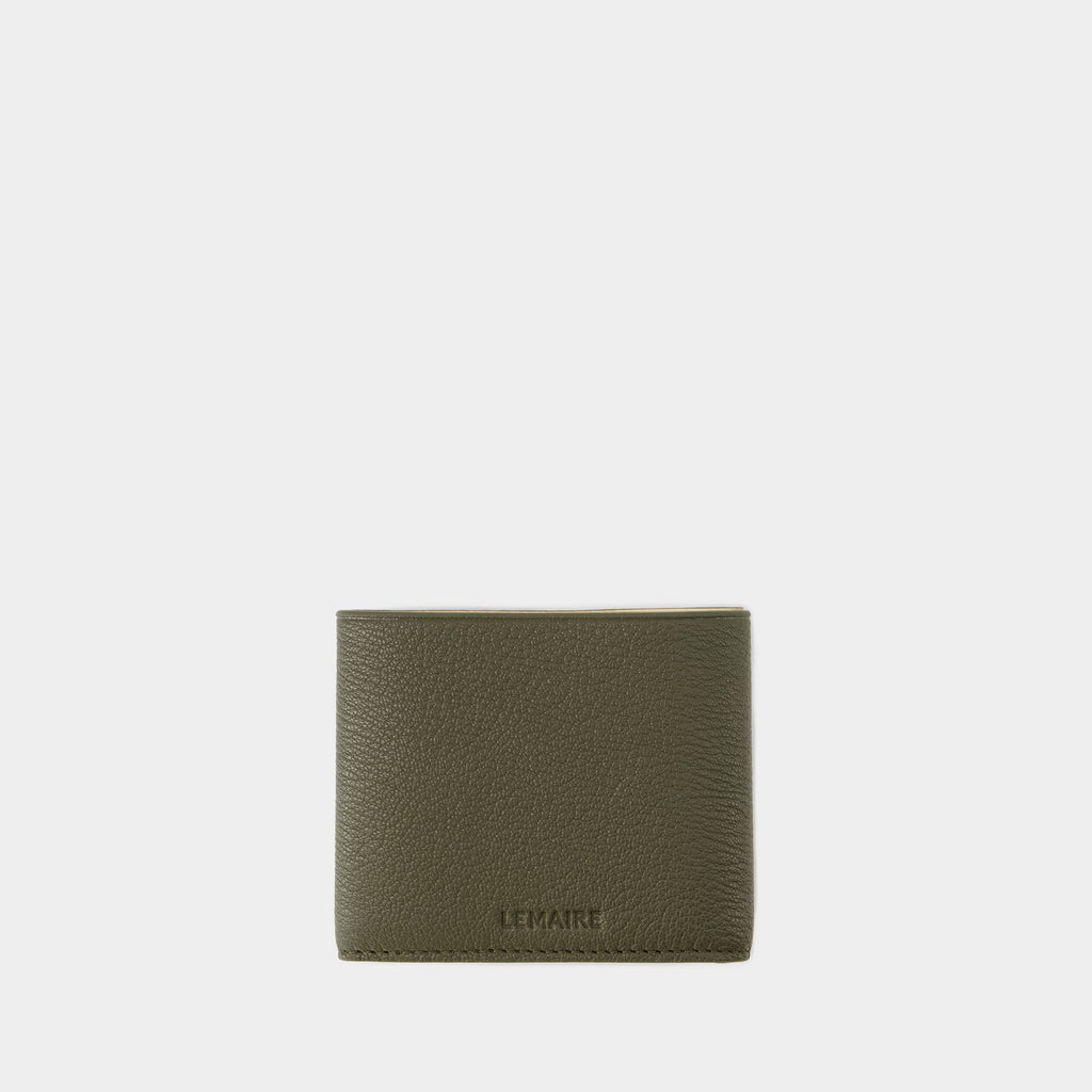 LEMAIRE: Brown Enveloppe Keyring Pouch