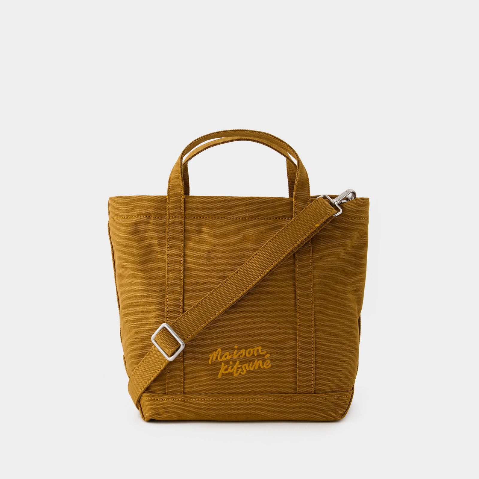 Maison kitsune canvas tote best sale