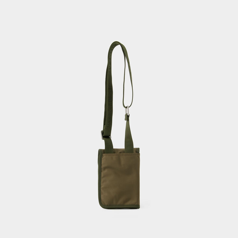 Neck Pouch Crossbody - Maison Kitsune - Nylon - Khaki