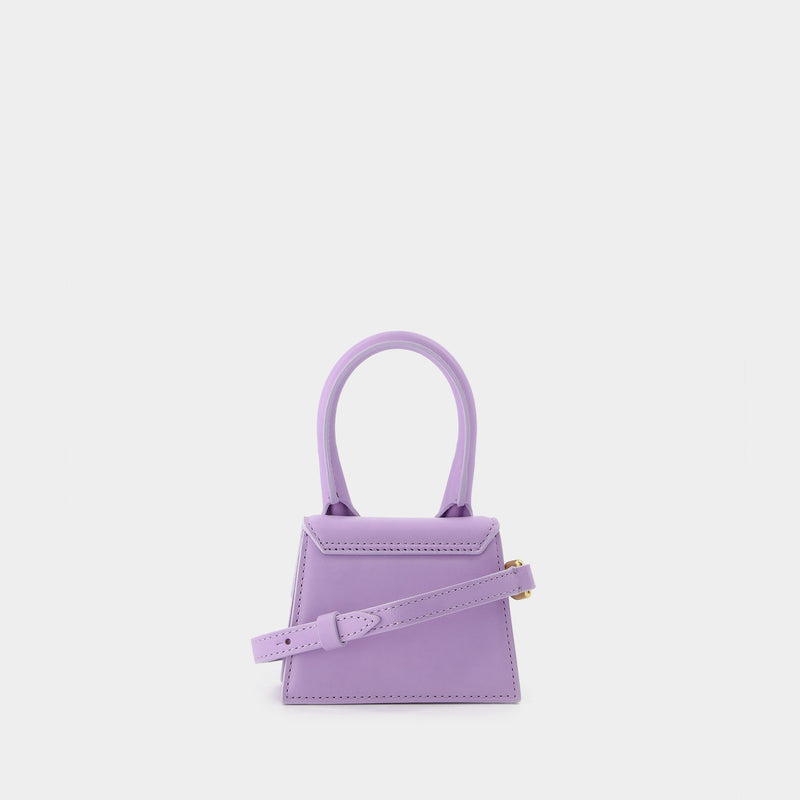 Monnier Paris JACQUEMUS Le Chiquito bag in Purple Leather - Wishupon