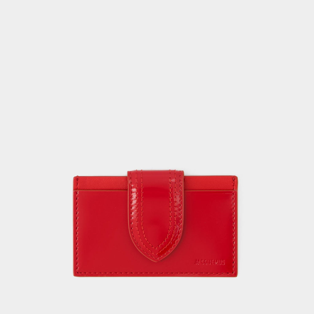 Jacquemus Le Porte Carte Bambino Wallet | Red | One Size | Shopbop