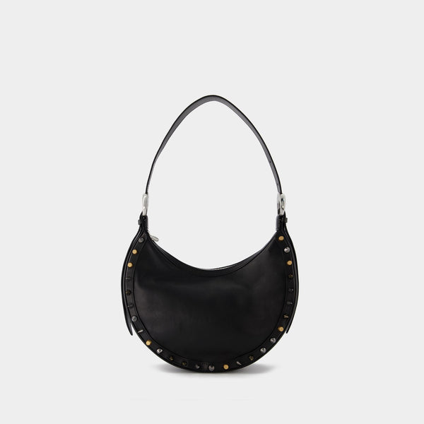 A Gucci Black Leather Saddle Bag